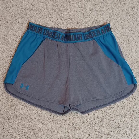 Under Armour Pants - Under Armour Women's Shorts, Size - M, Dark Gray/Blue